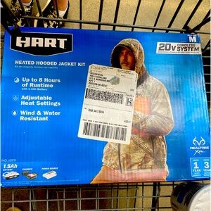 Men’s medium heated hunting jacket
